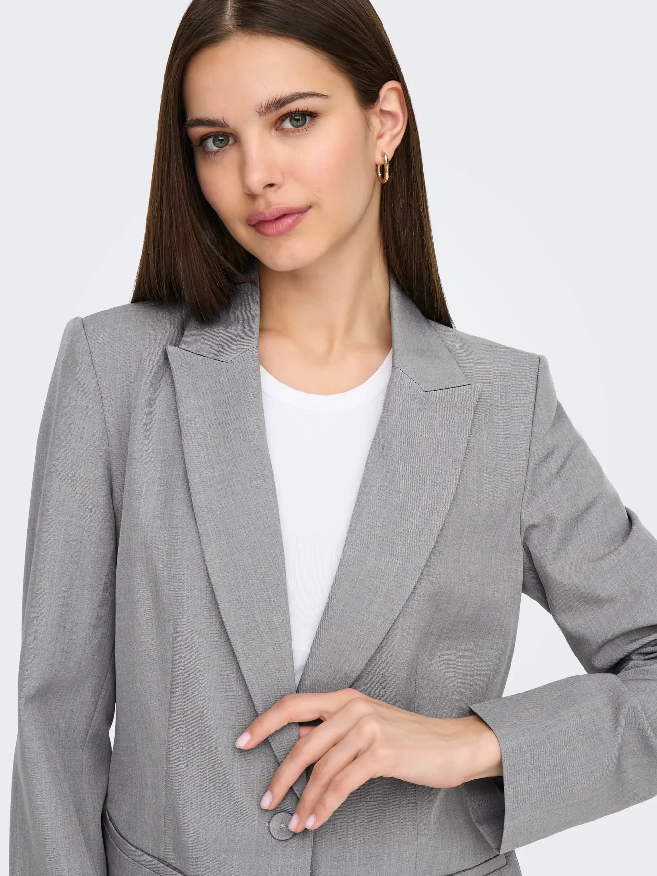 Blazer ONLMARINE Only Light Grey 1