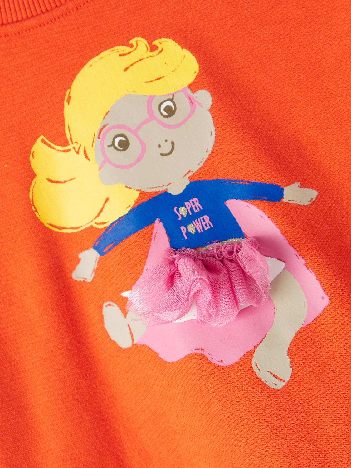 Sweatshirt NMFLEILA Name It Cherry Tomate 1