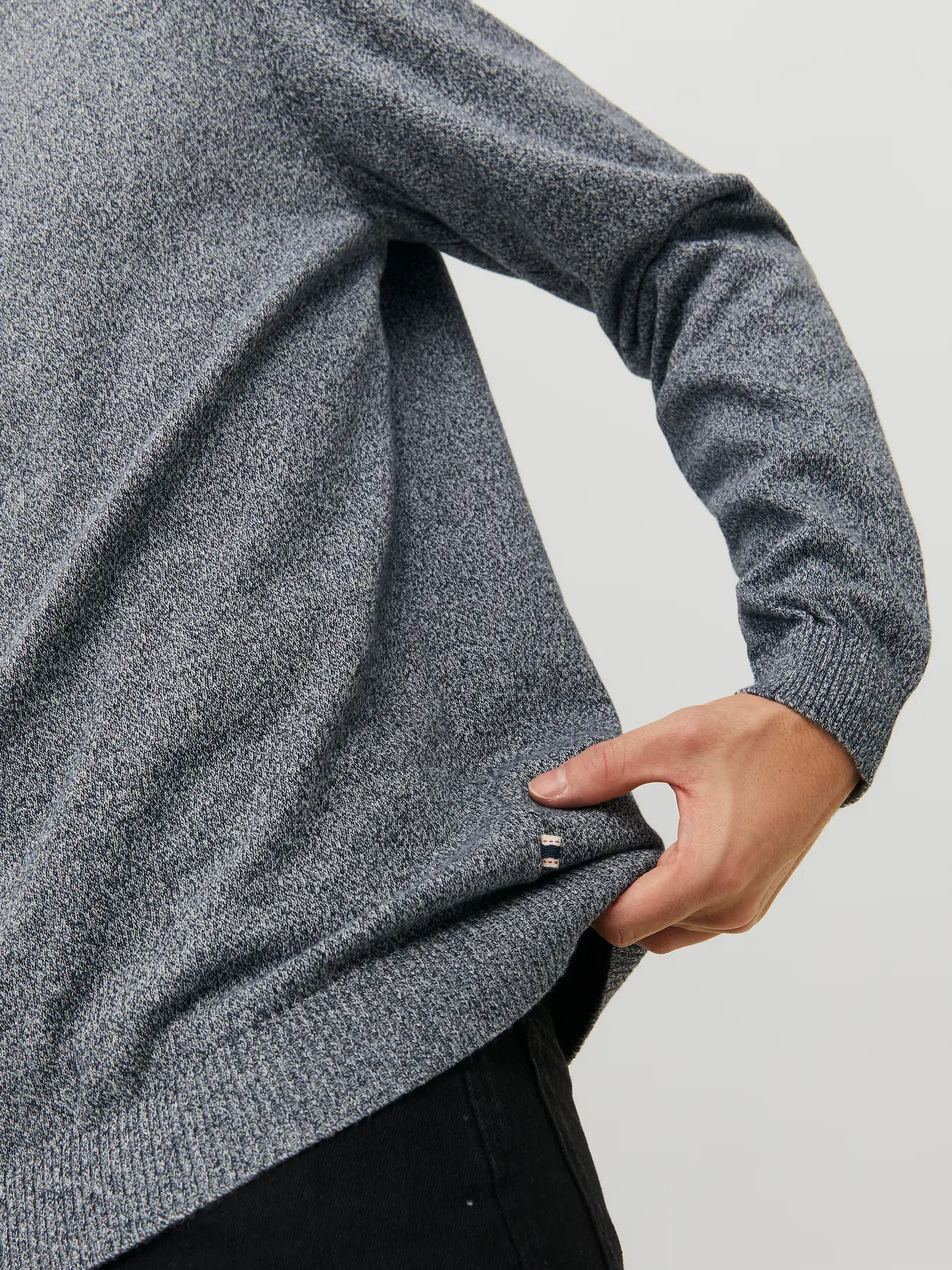 Camisola JJEBASIC Jack&Jones Navy Blazer 2