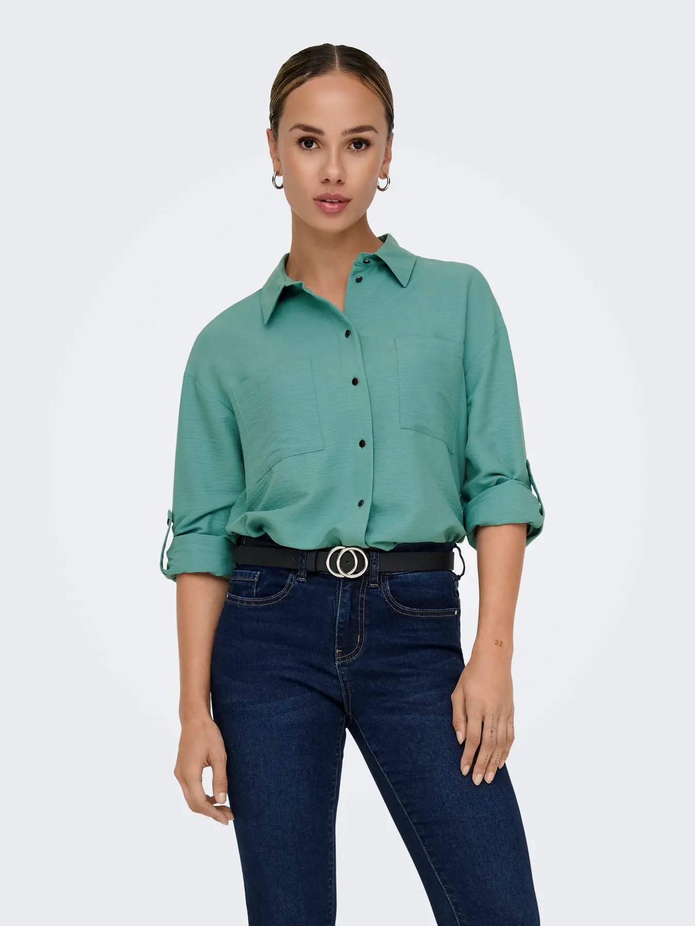 Camisa JDYVIGGA JDY Teal 1