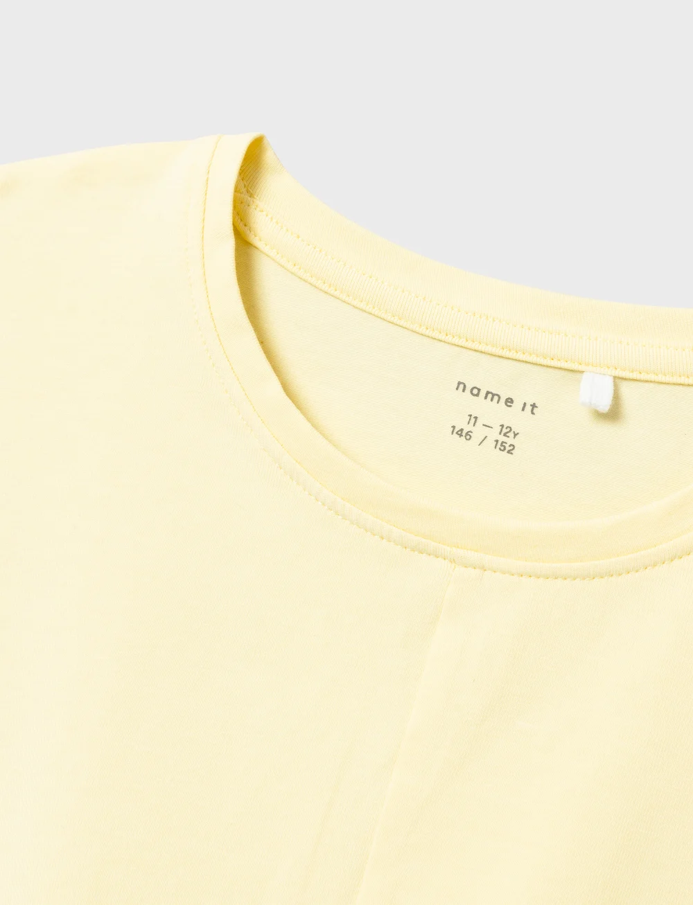 T-shirt NKFDINAS Name It Pastel Yellow 1