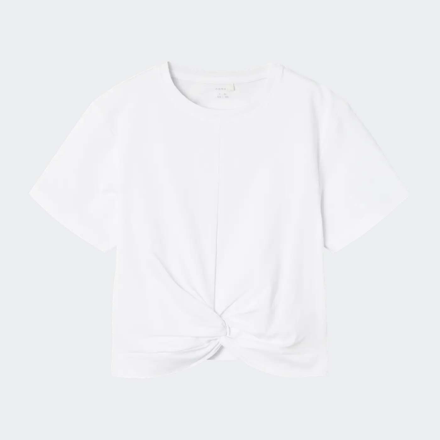 T-shirt NKFDINAS Name It Bright White 0