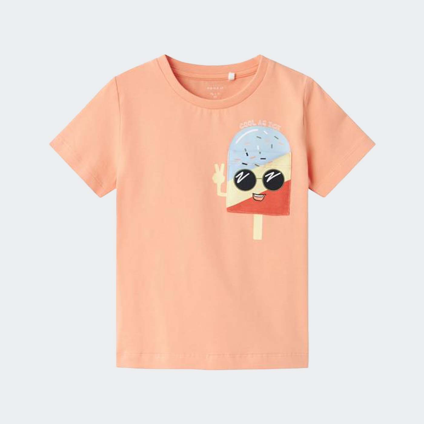 T-shirt NMMHIKKE Name It Papaya Punch 0