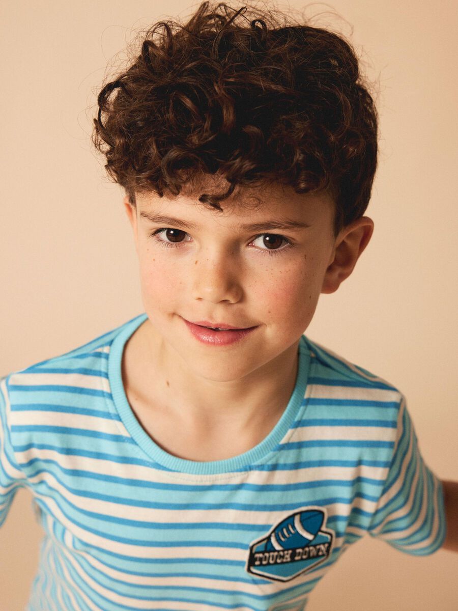 T-shirt NKMDALOVAN Name It Swedish Blue 1