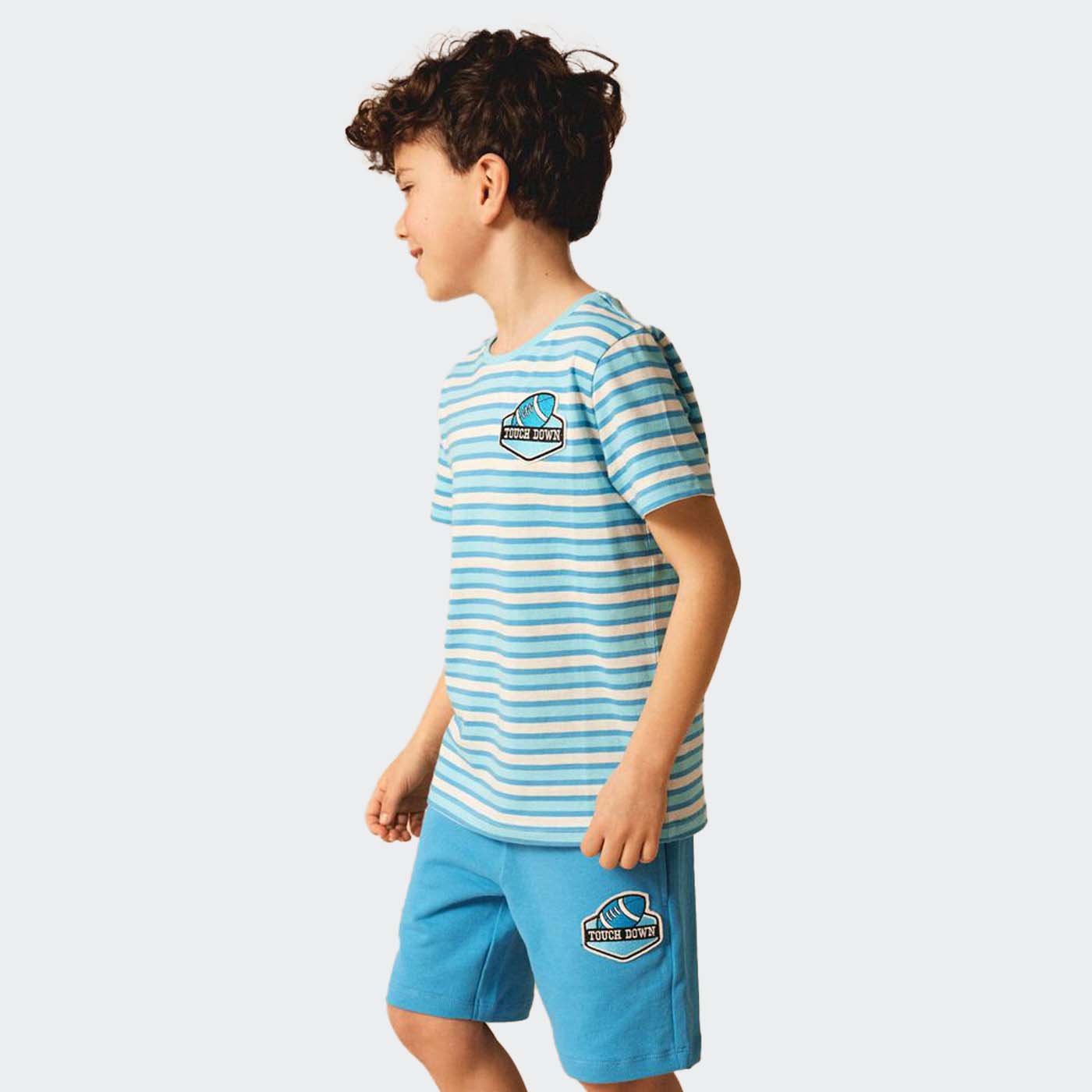 T-shirt NKMDALOVAN Name It Swedish Blue 0
