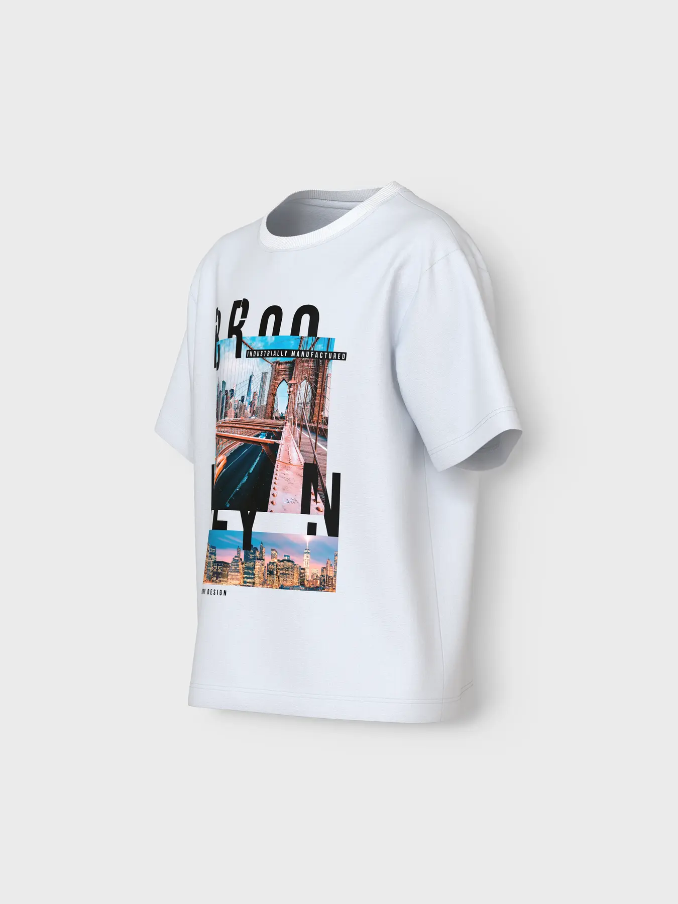 T-shirt NKMVOTO Name It Bright White 1