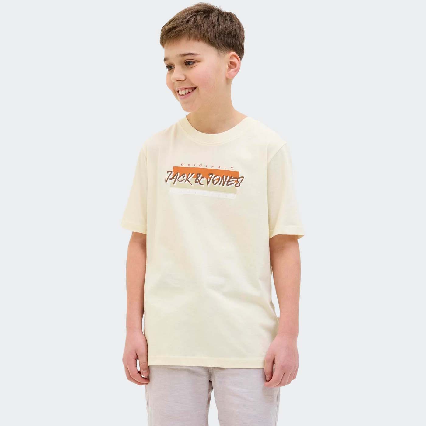 T-shirt JORVARENNA Jack&Jones Júnior Antique White 0