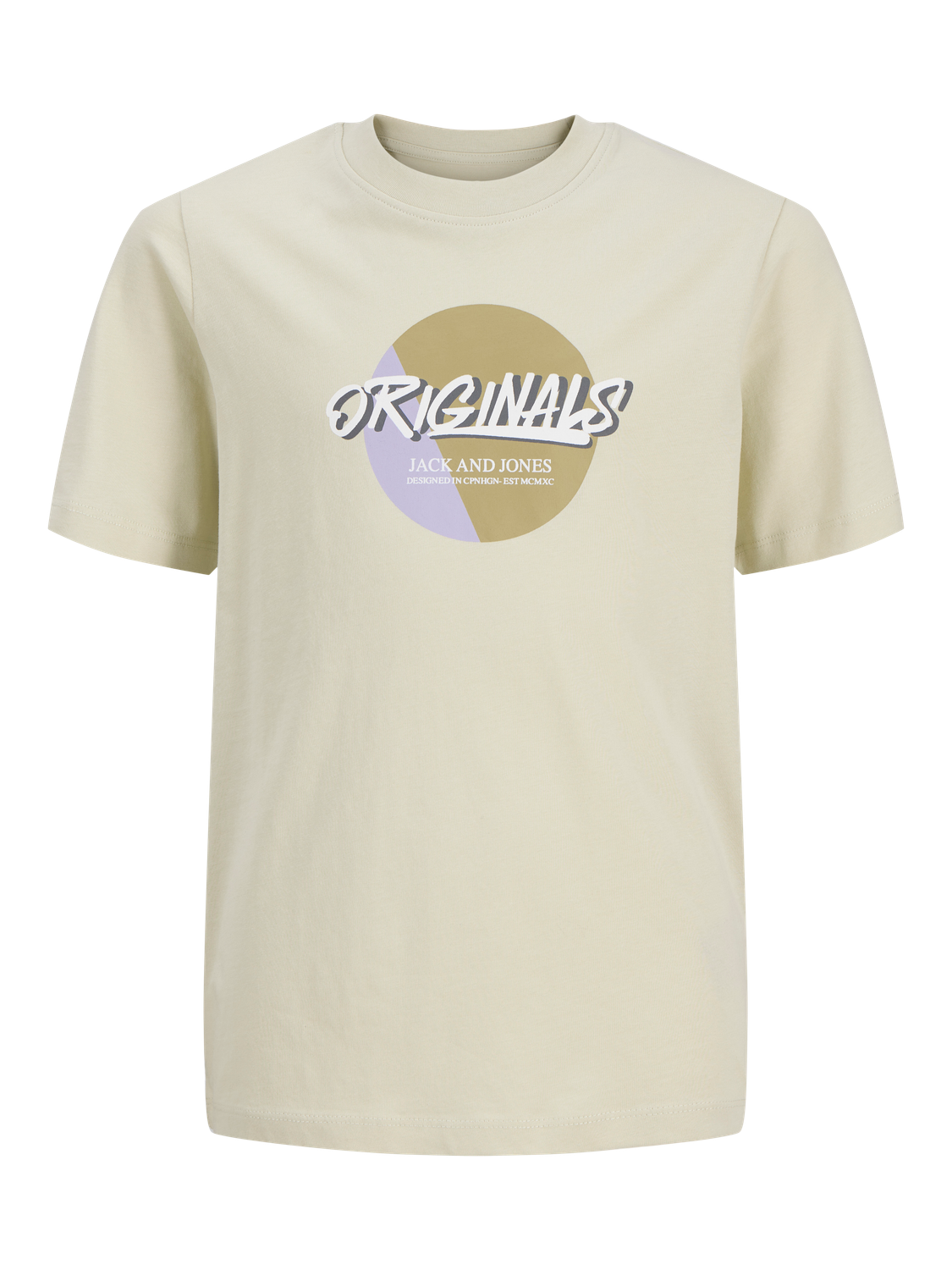 T-shirt JORVARENNA Jack&Jones Júnior Celadon Tint 3