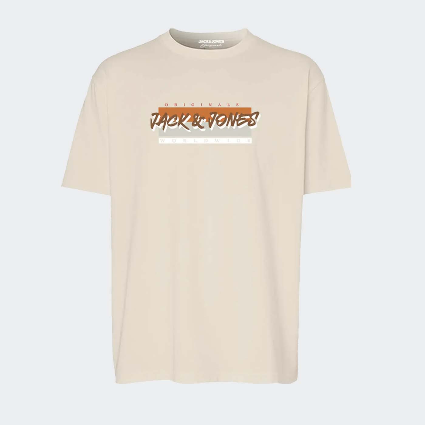 T-shirt JORVARENNA Jack&Jones Antique White 0