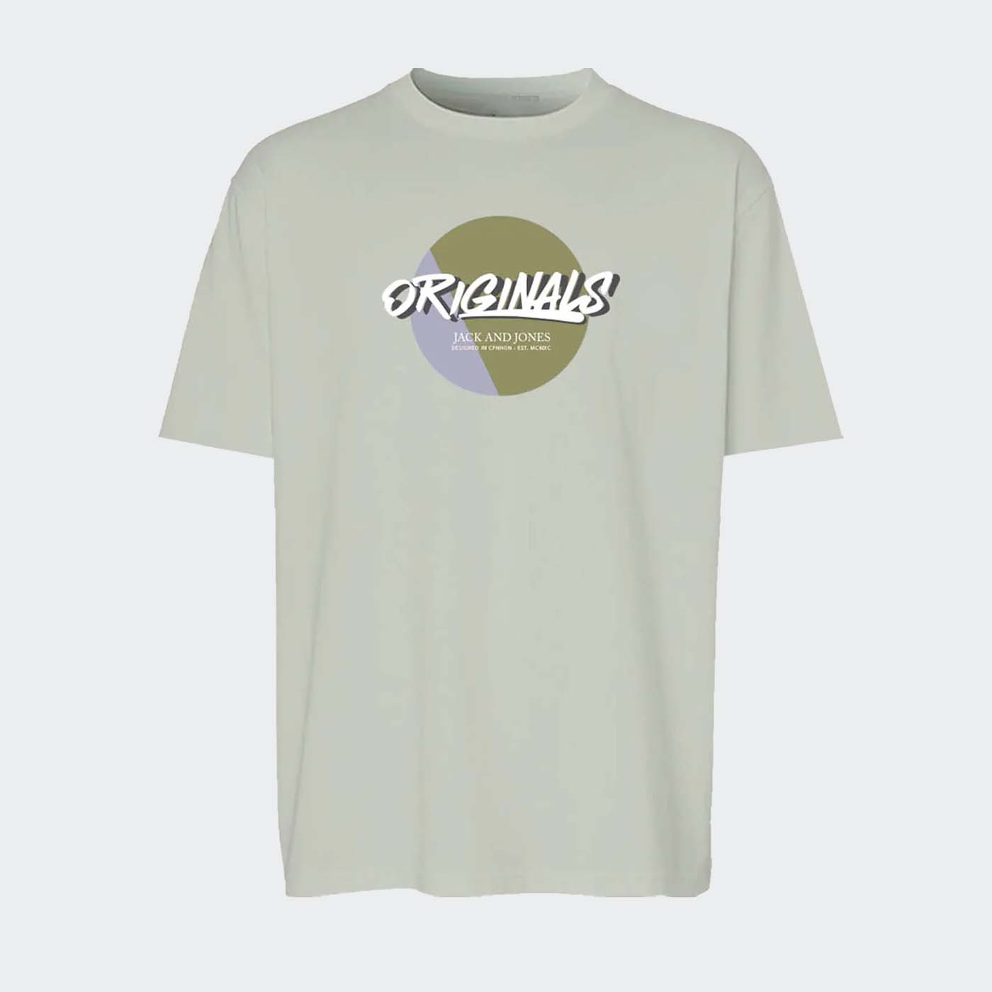 T-shirt JORVARENNA Jack&Jones Celadon Tint 0