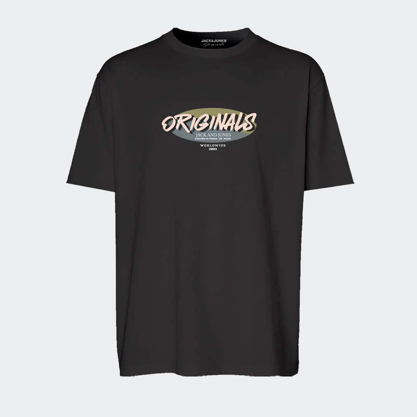 T-shirt JORVARENNA Jack&Jones Black 0