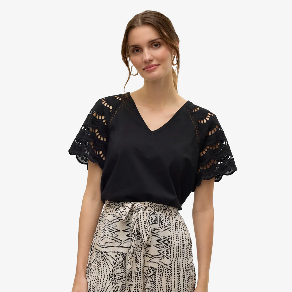 T-shirt VMBLASY Veromoda Black 0