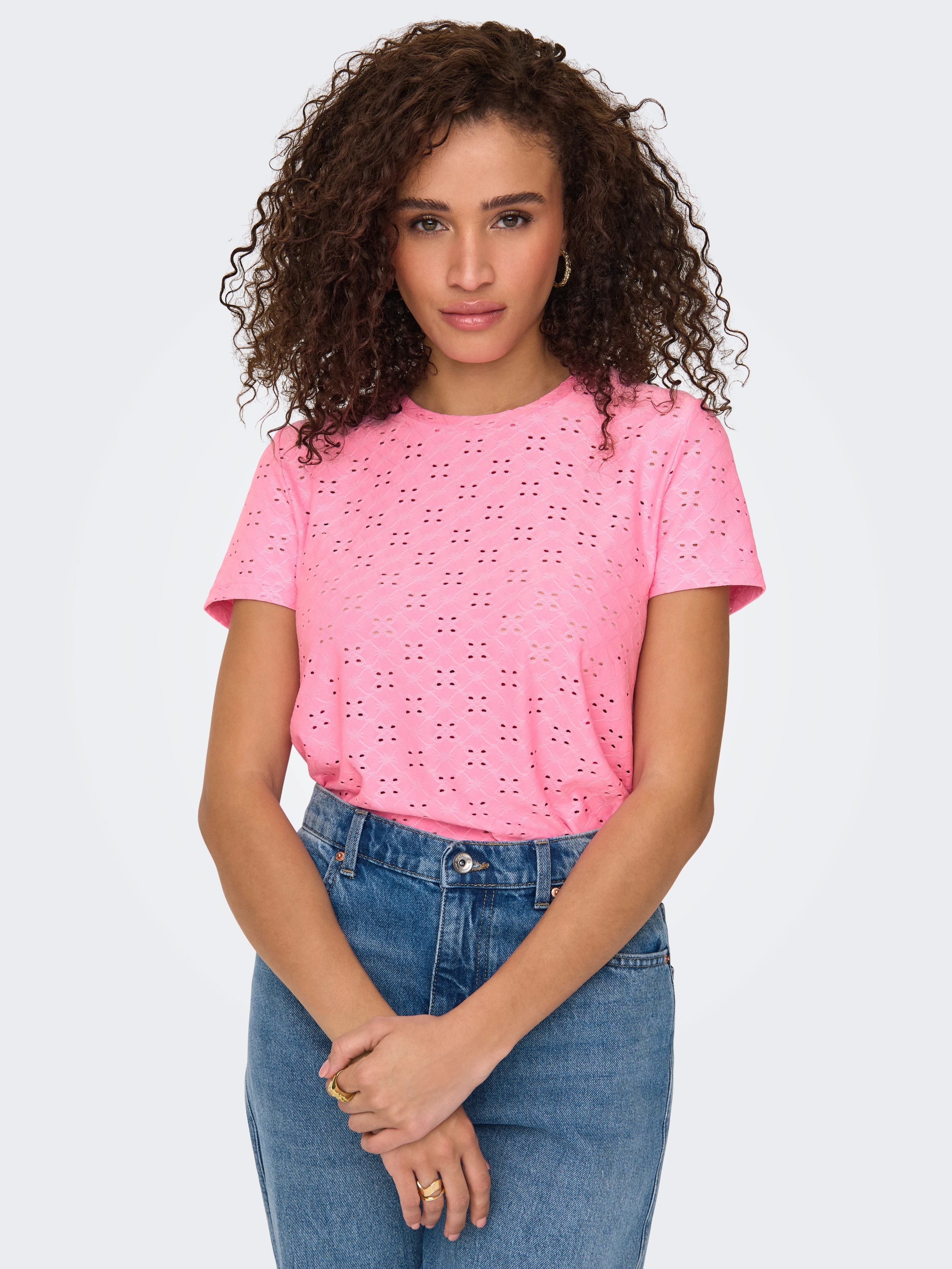 T-shirt JDYCATHINKA JDY Sachet Pink 2