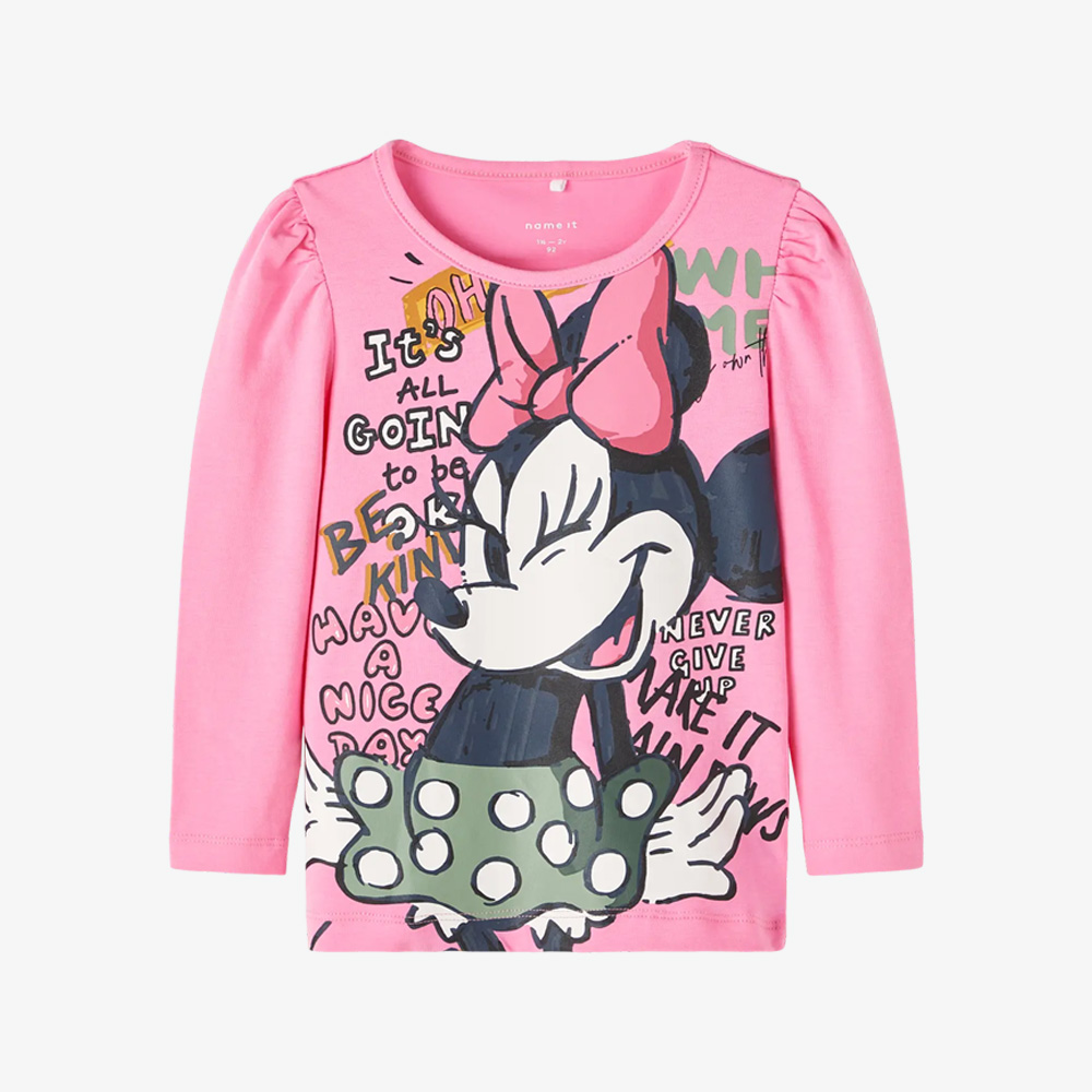 T-shirt NMFSISA Name It Pink Cosmos 0