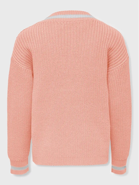 Casaco KOGCOLEEN OnlyKids Tropical Peach 1