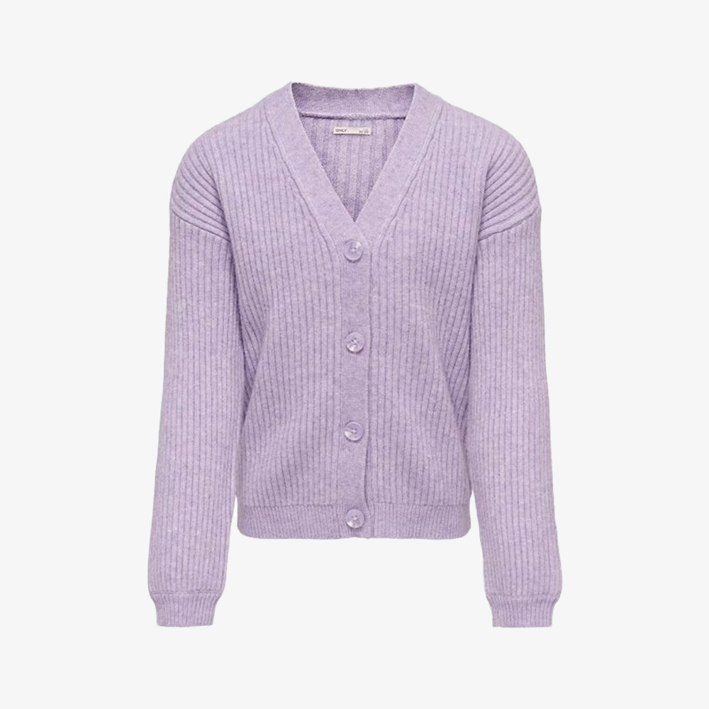 Cardigãn KOGKATIA OnlyKids Chaulk Violet 0