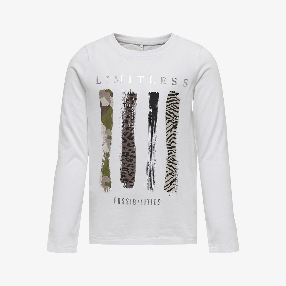 T-shirt KOGKARISA OnlyKids Bright White 0