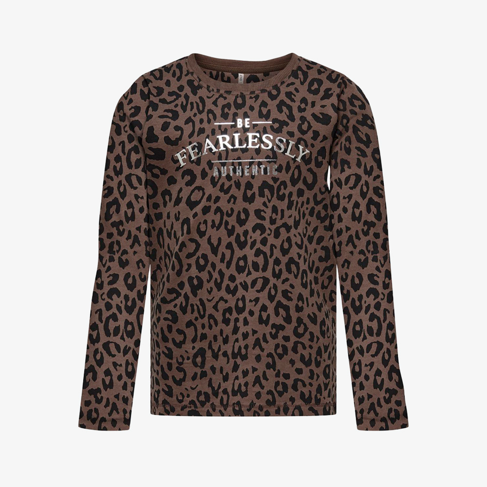 T-shirt KOGKARISA OnlyKids Coffee  0