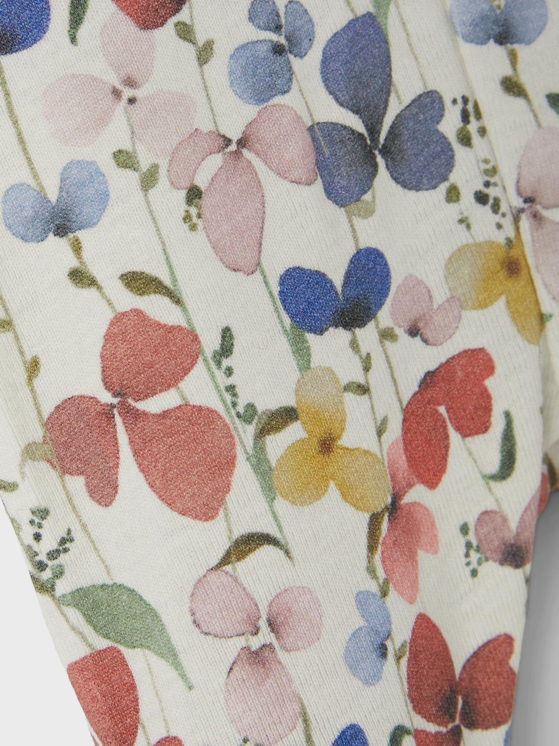 Legging NBFDIANE Name It White Alyssum 1