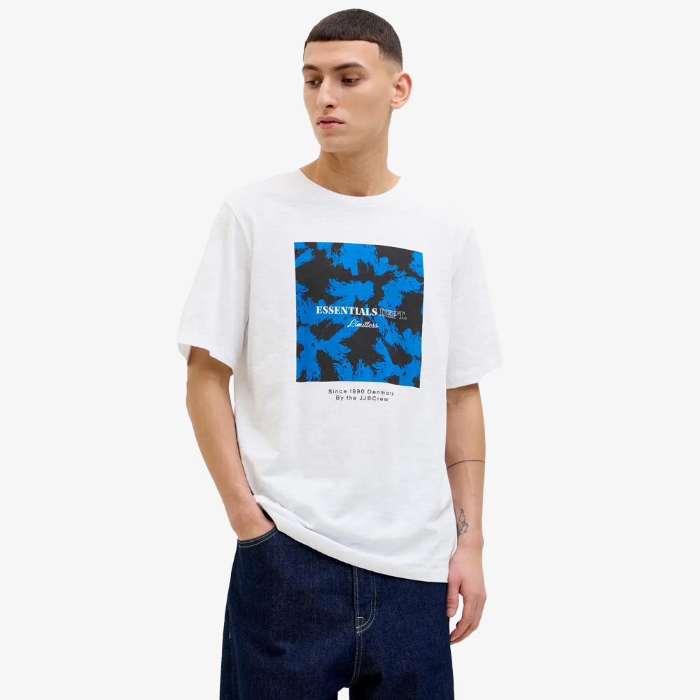 T-shirt JJJEFF Jack&Jones White 0