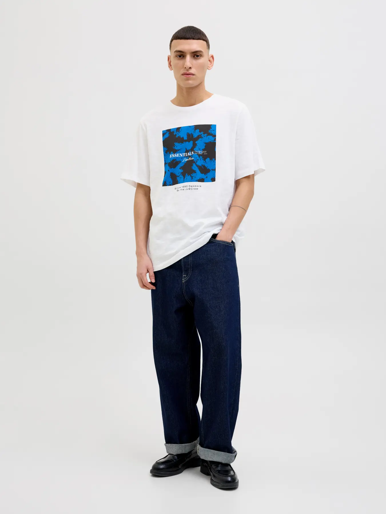 T-shirt JJJEFF Jack&Jones White 4