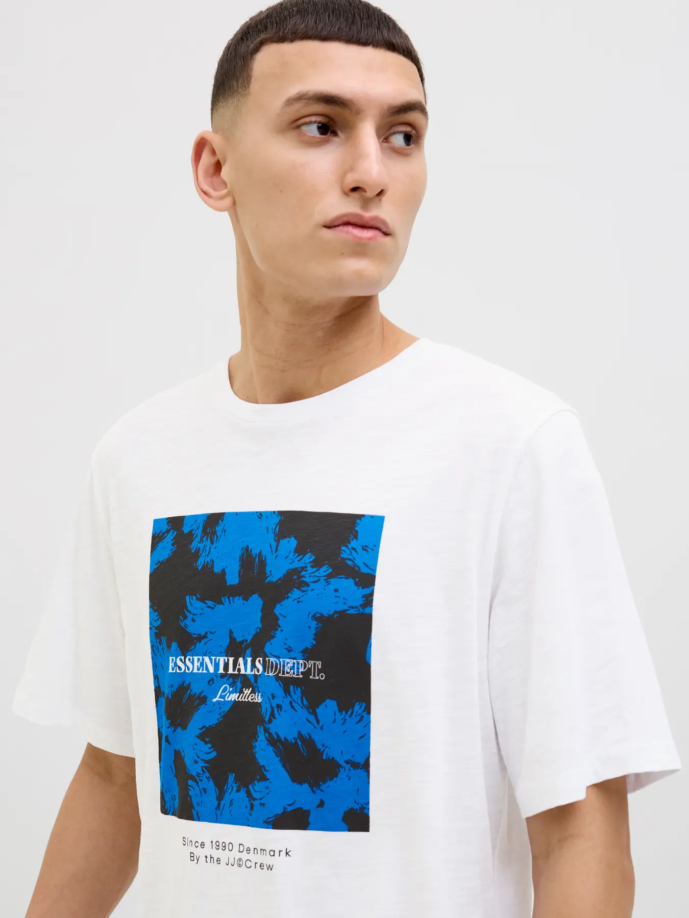 T-shirt JJJEFF Jack&Jones White 3