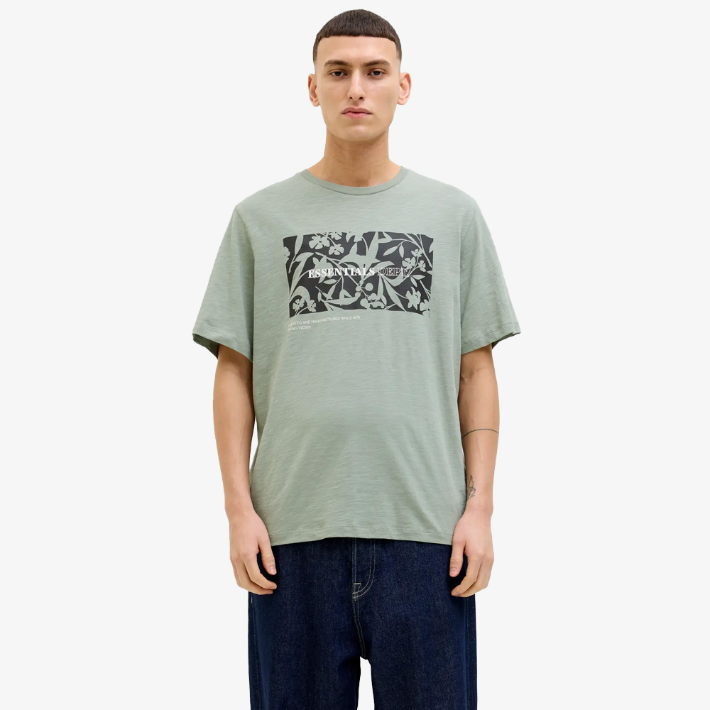 T-shirt JJJEFF Jack&Jones Iceberg Green 0