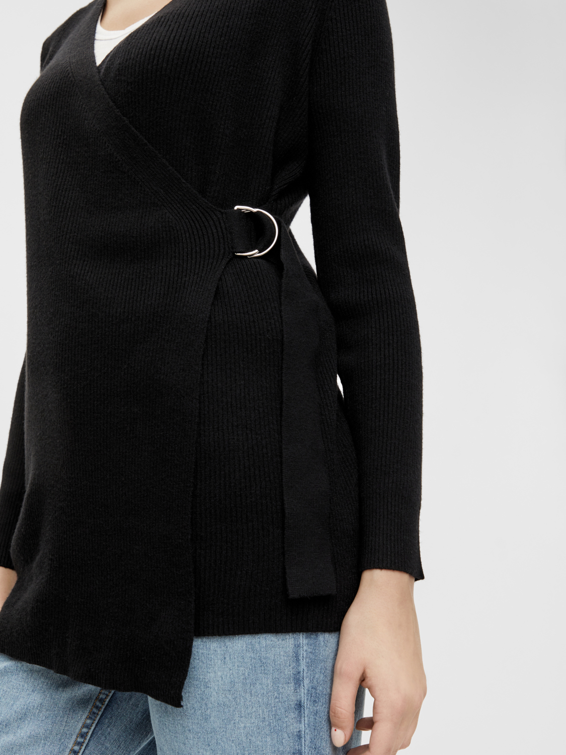 Cardigãn OBJFAE Object Black 1