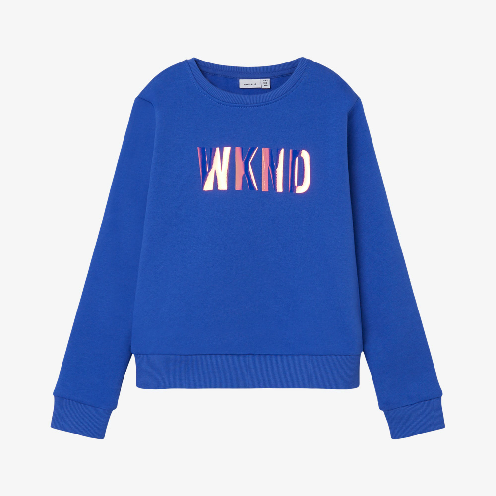 Sweatshirt NKFOMIALISE Name It Dazzling Blue 0