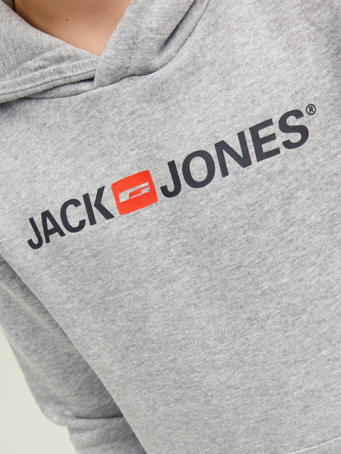 Sweatshirt JJECORP Jack&Jones Júnior Light Grey 1