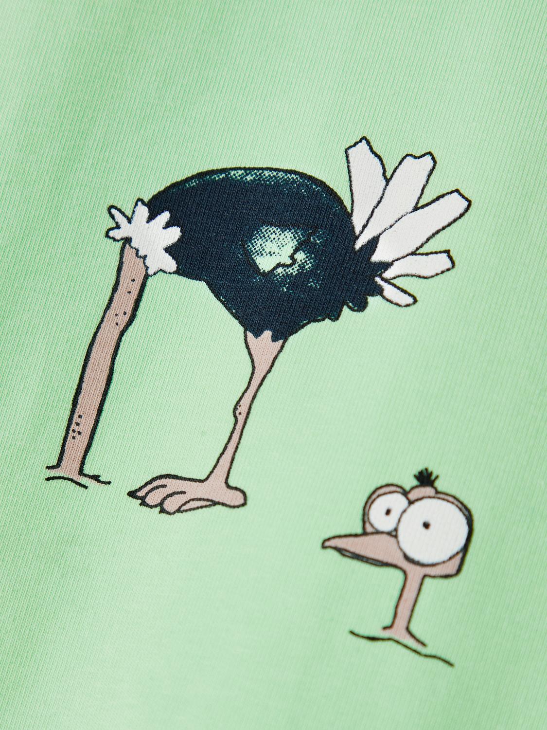 Sweatshirt NMMFRILO Name It Green Ash 1