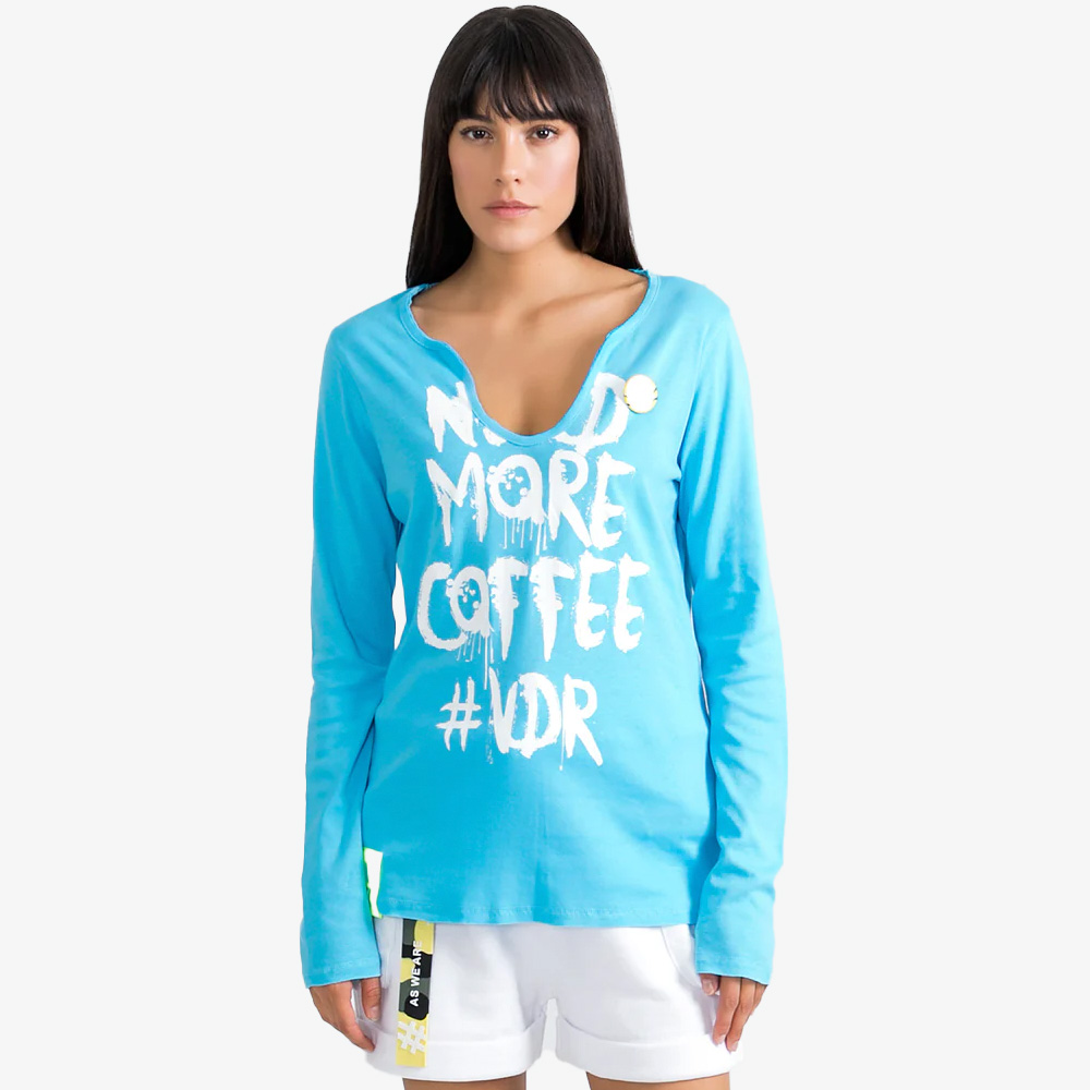 T-shirt 9347 VDR Azzurro 0