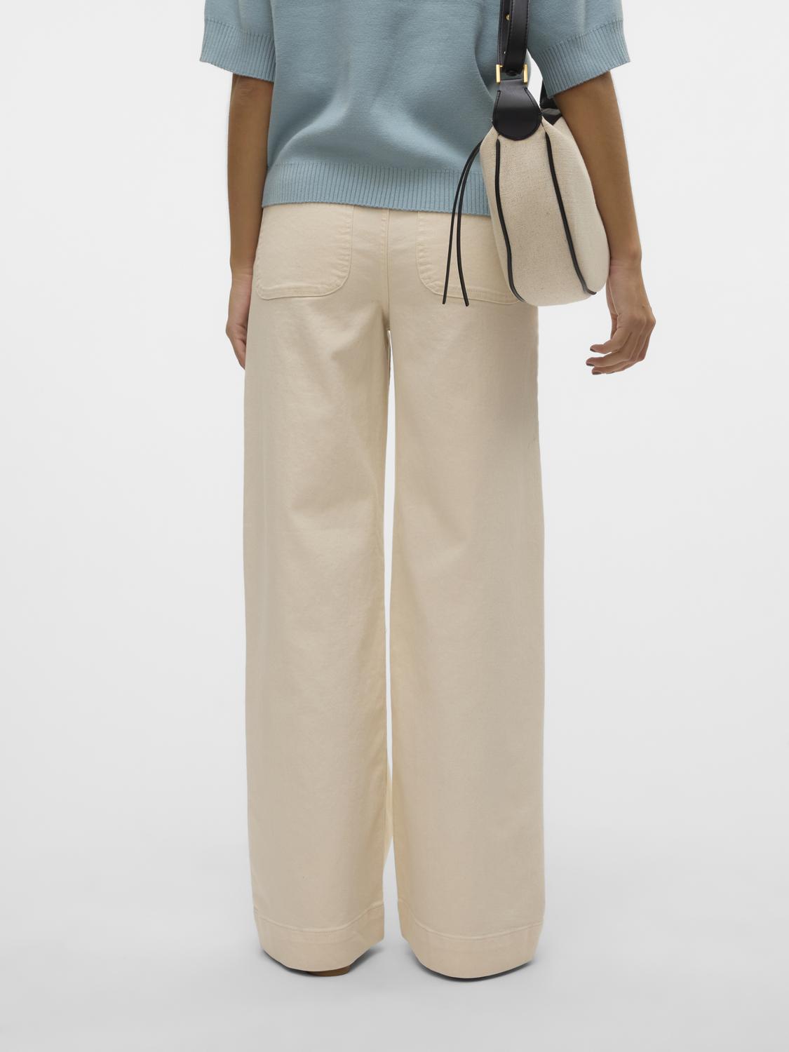 Jeans VMKAYLA Veromoda Ecru 4