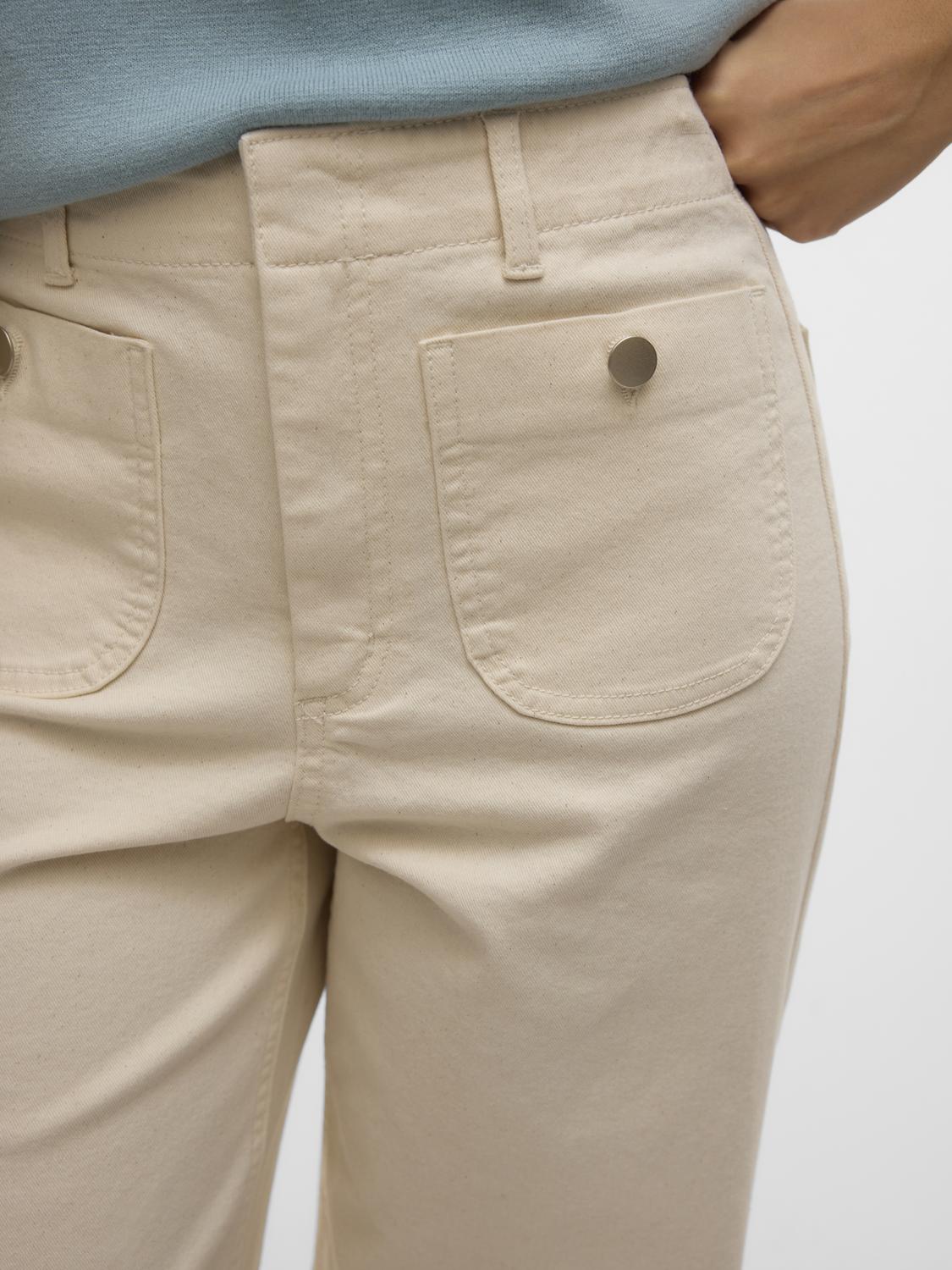 Jeans VMKAYLA Veromoda Ecru 1