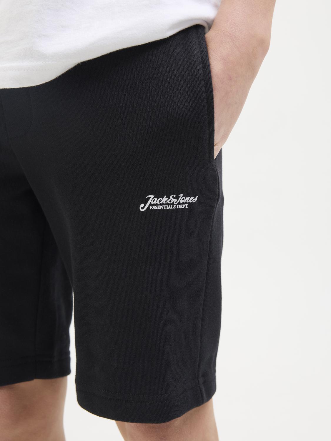 Calções JPSTGORDON Jack&Jones Júnior Black 2