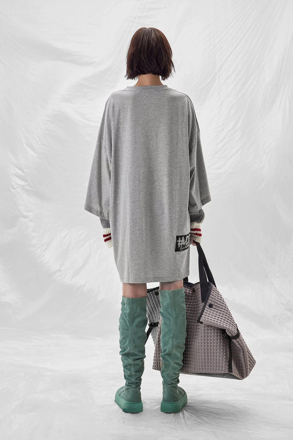 T-shirt 14098 VDR Grey Melange 2