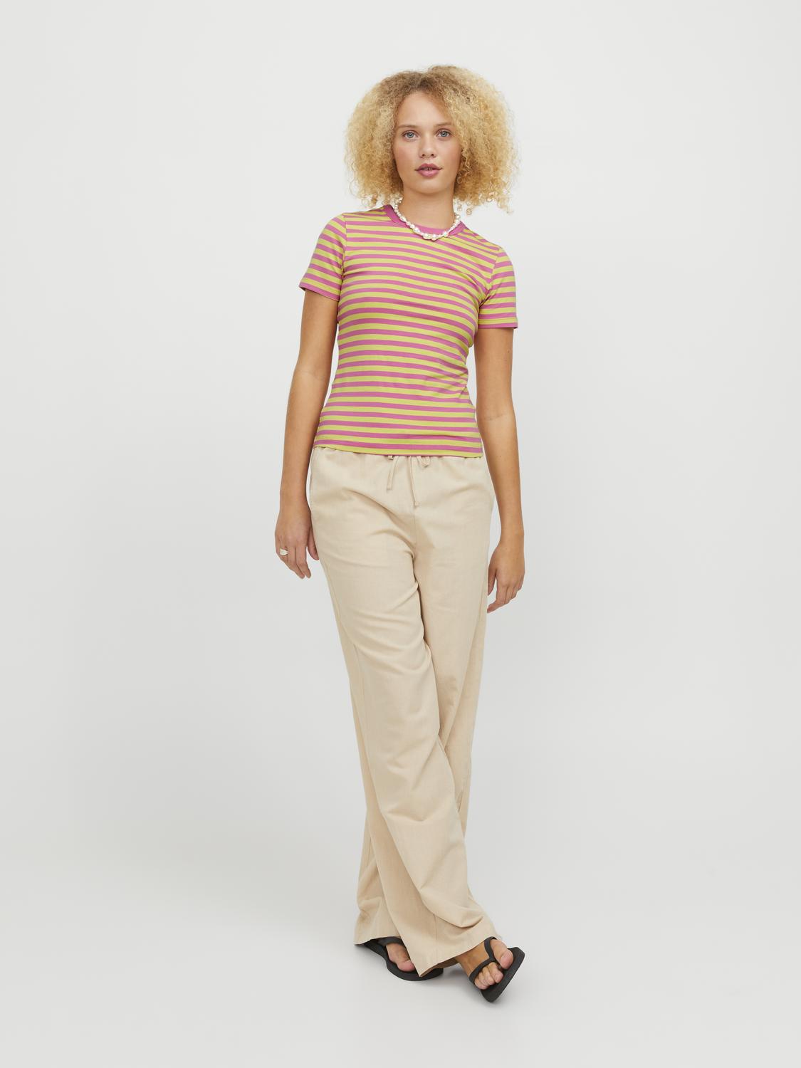 T-shirt JXGIGI JJXX Carmine Rose 2