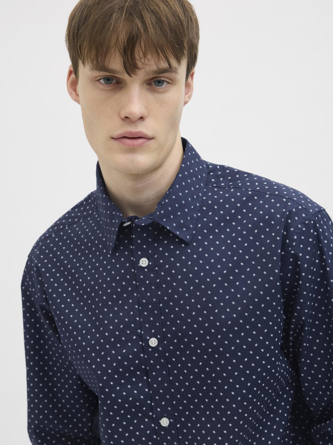 Camisa JREBGAVIN Jack&Jones Rebel Medieval Blue 1