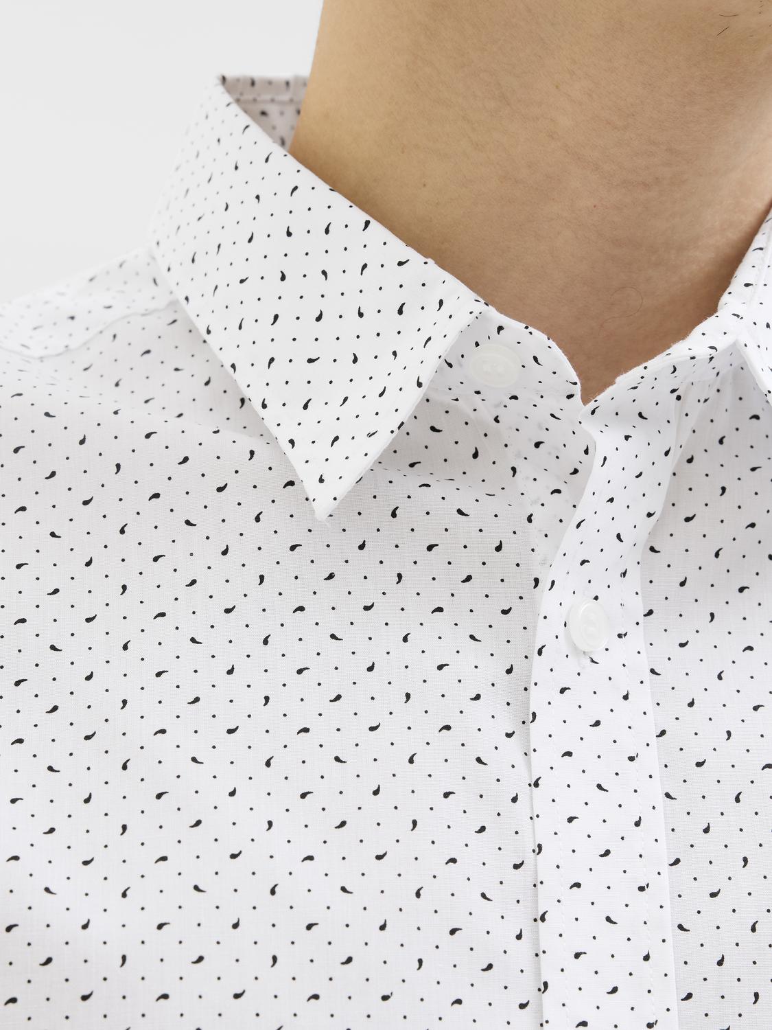 Camisa JREBGAVIN Jack&Jones Rebel White 2