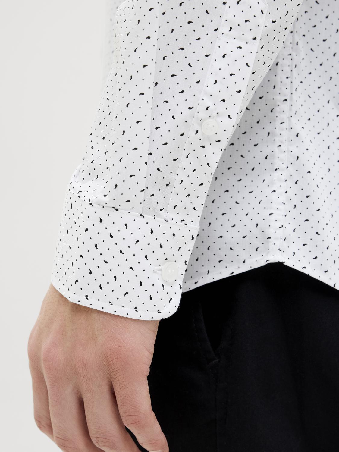 Camisa JREBGAVIN Jack&Jones Rebel White 3