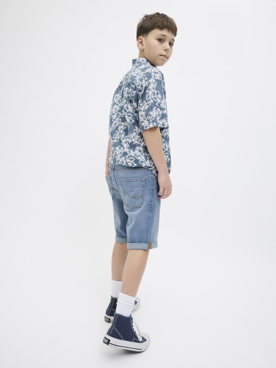 Calções JJIRICK Jack&Jones Júnior BlueE15 4