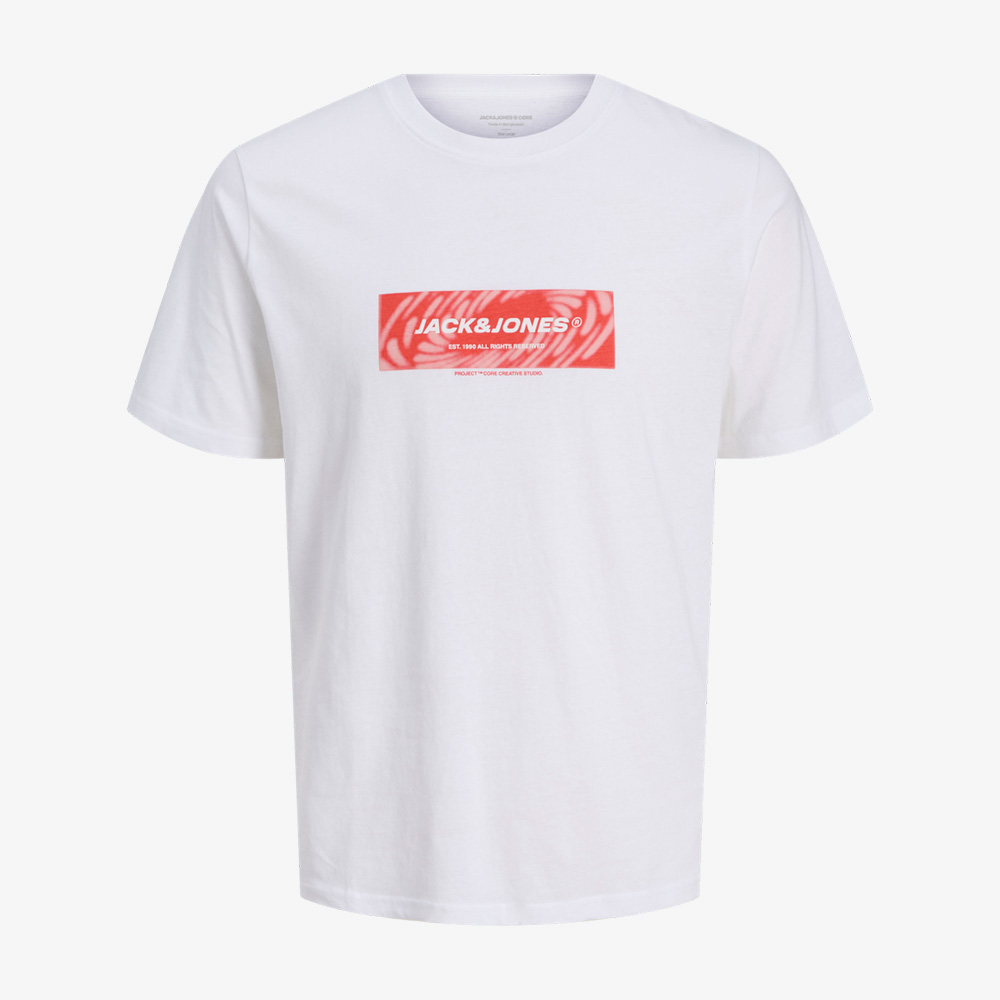 T-shirt JCORECHARGE Jack&Jones Bright White 0
