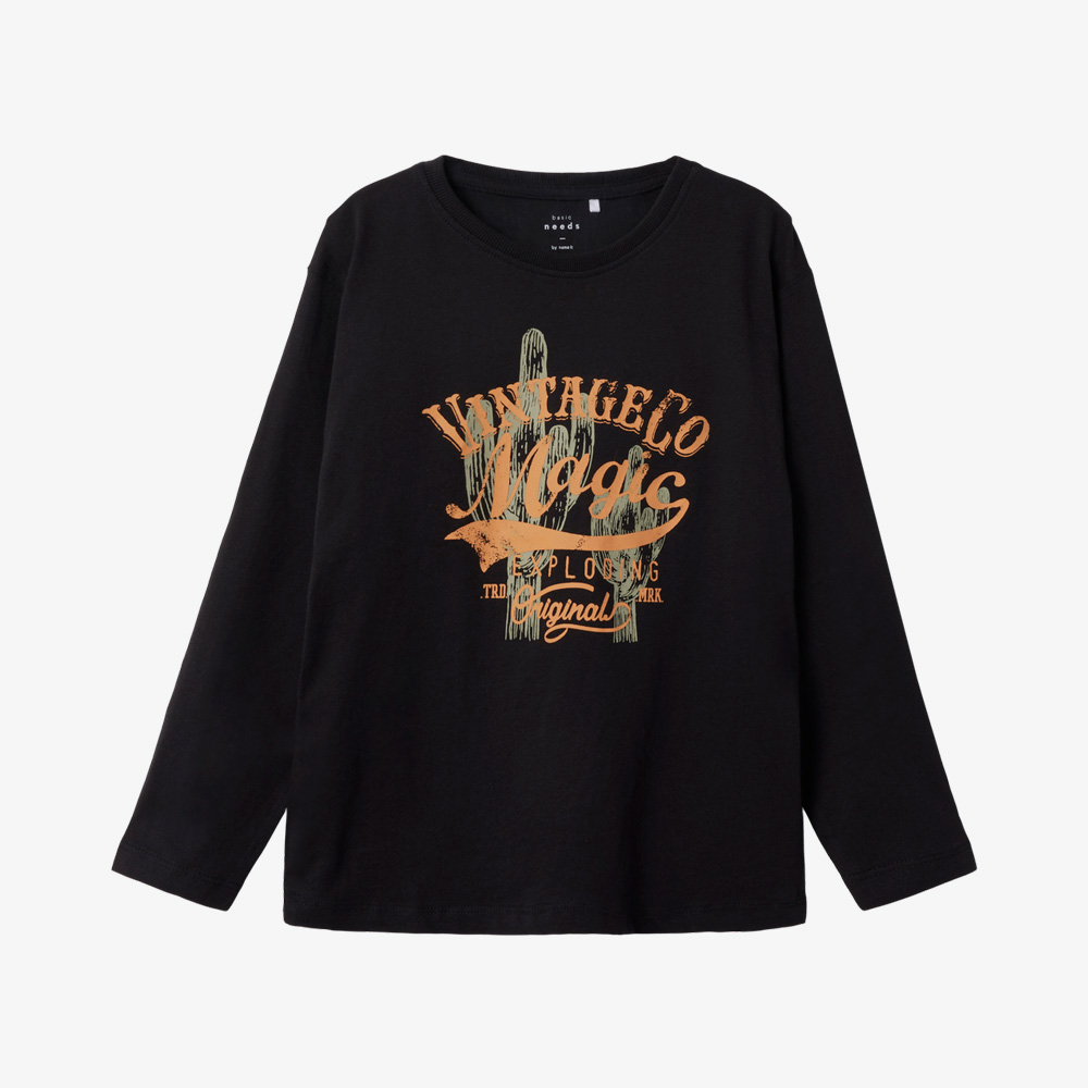 T-shirt NKMVAGNO Name It Black 0
