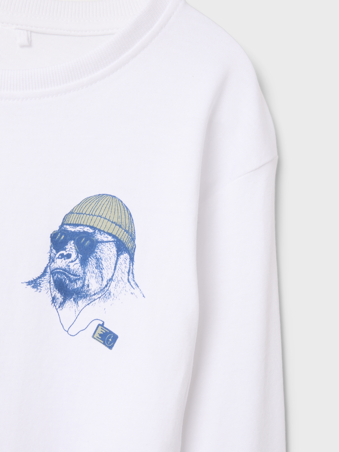 T-shirt NKMVAGNO Name It Bright White 1