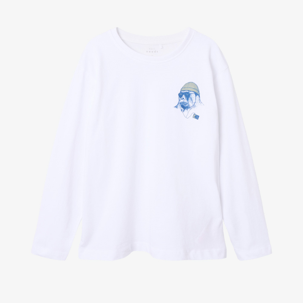 T-shirt NKMVAGNO Name It Bright White 0