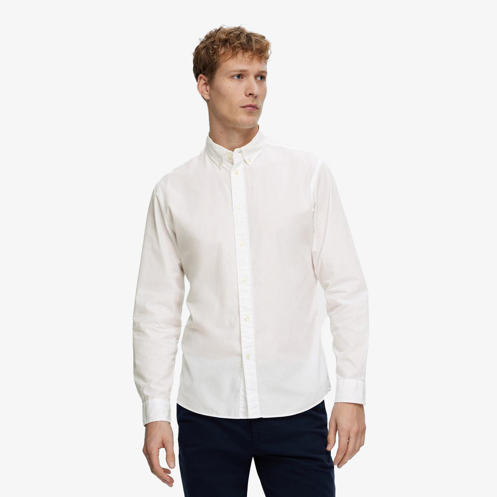 Camisa SLHSLIMRICK Selected White 0