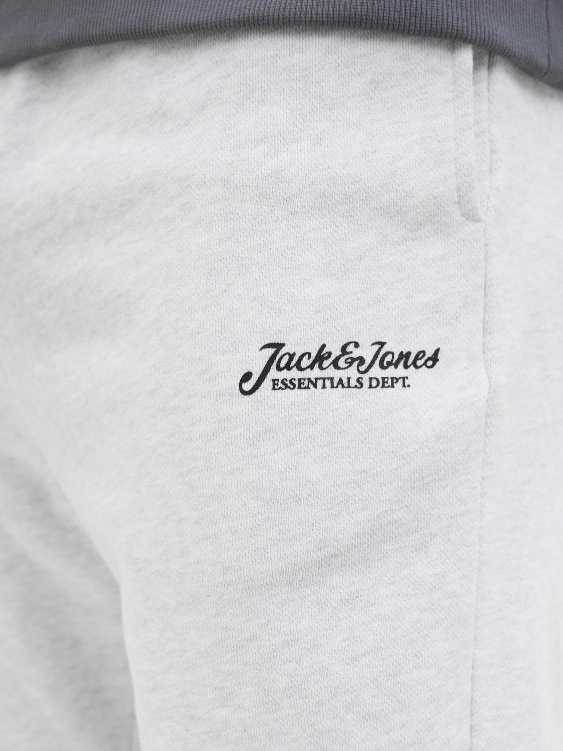 Calções JPSTGORDON BEAU Jack&Jones White Melange 3