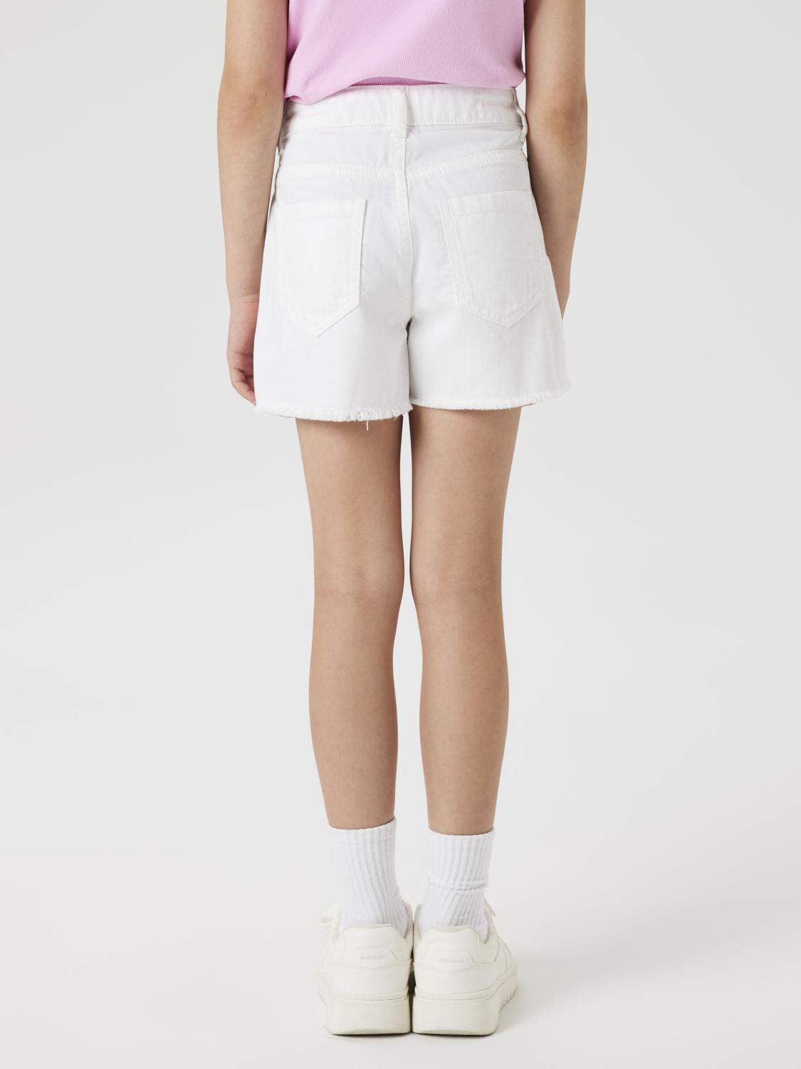 Calções NKFROSE Name It Lucent White 1