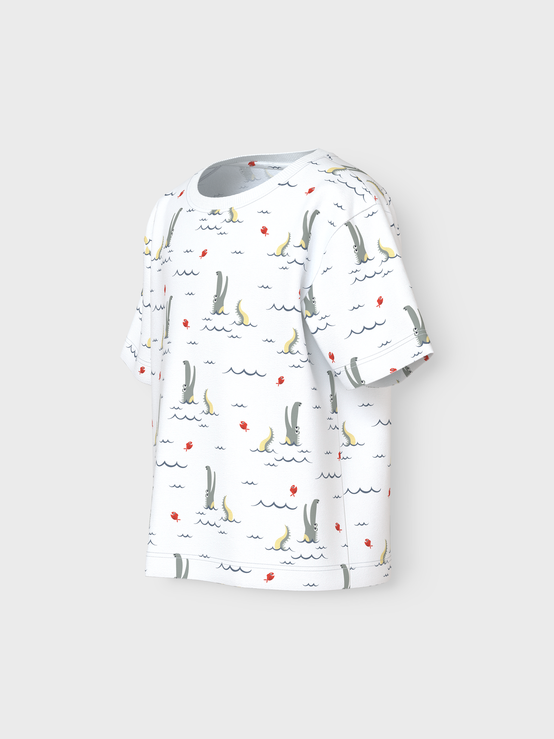 T-shirt NMMVALTHER Name It Bright White 1