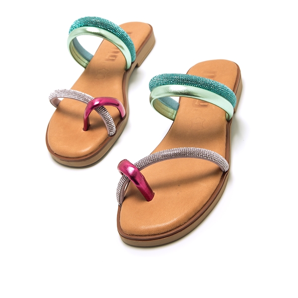 Sandália ALYSA MTNG Fuschia 1